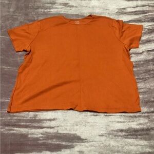 Hannah Orange Short Sleeve Tee